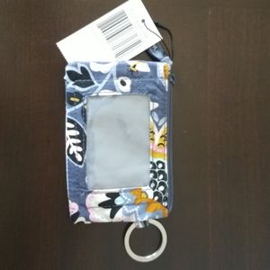 NWT Vera Bradley ID holder/ keychain